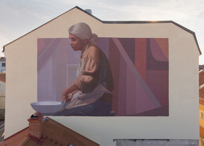 Frame of Mind (2021) av Linus Lundin (YASH), Torggatan 6 